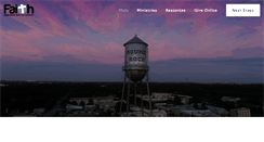 Desktop Screenshot of faithroundrock.com